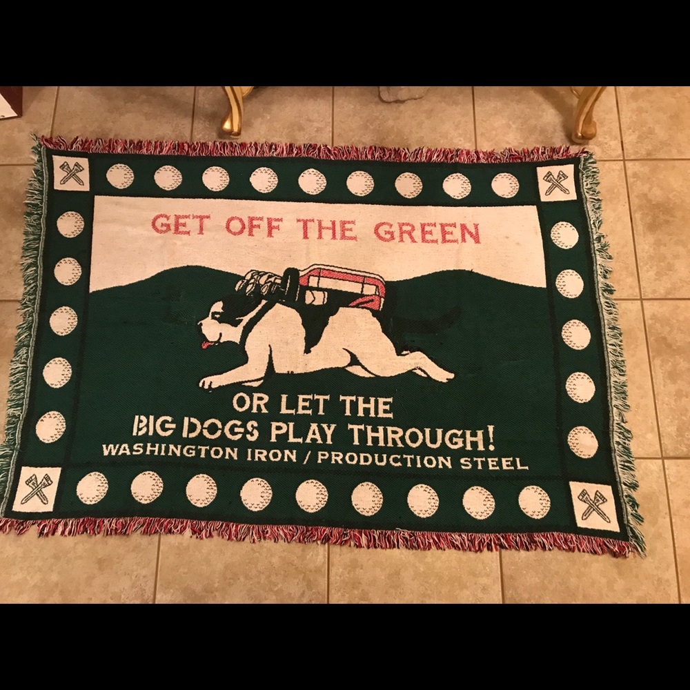 ST. BERNARD GOLF THROW
